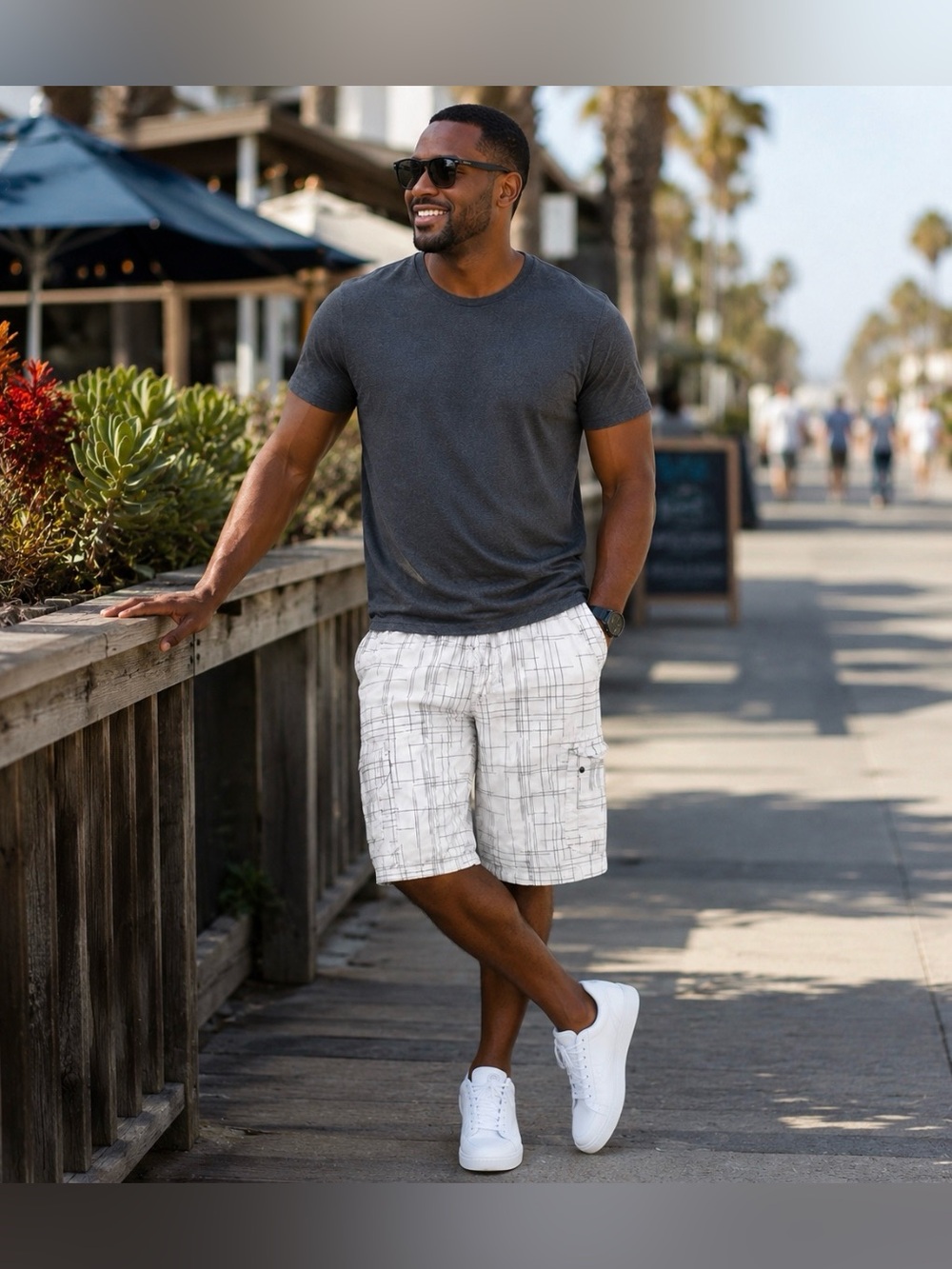 Men’s Carbon Cargo Shorts size 38